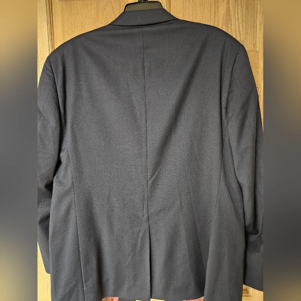 Paul Fredrick‎ 43R Navy Wool Blazer